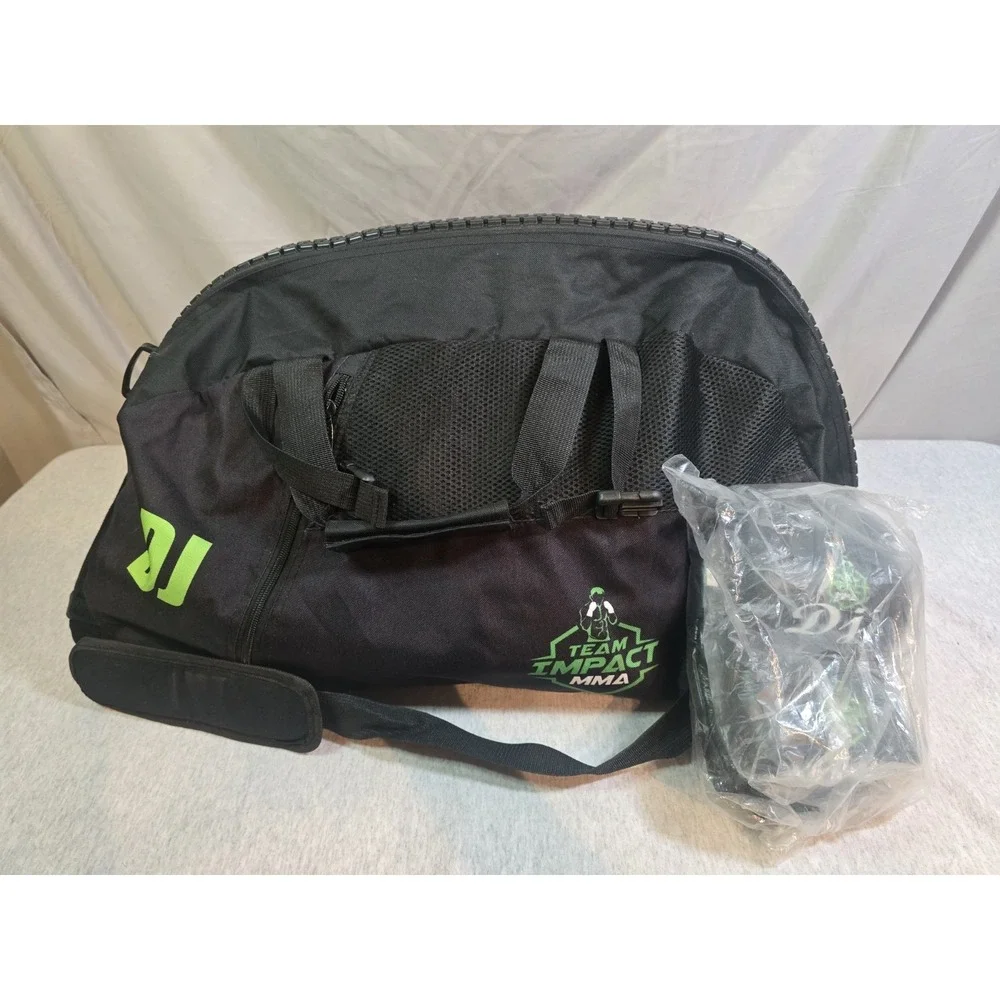 Team Impact MMA Duffle Bag And New Glove Combo 